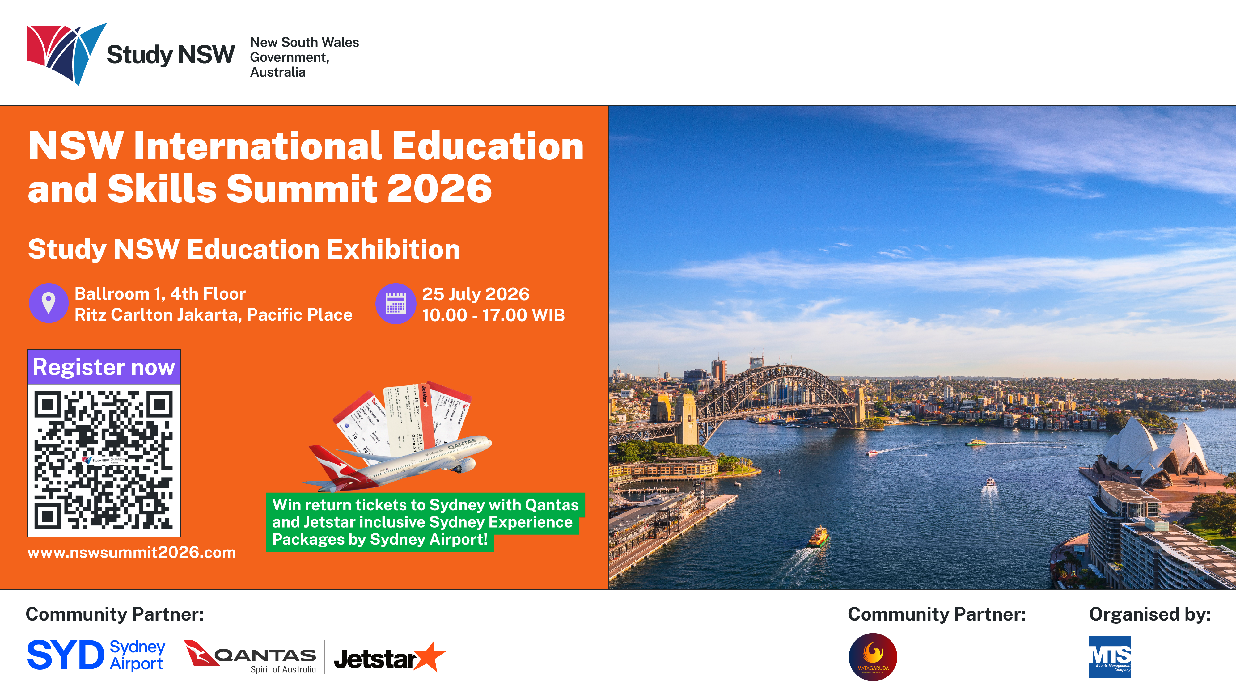 NSW International Education and Skills Summit 2026 and Study NSW Education Exhibition